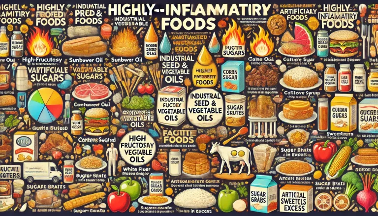 A-highly-detailed-infographic-about-pro-inflammatory-foods-for-a-blog-post